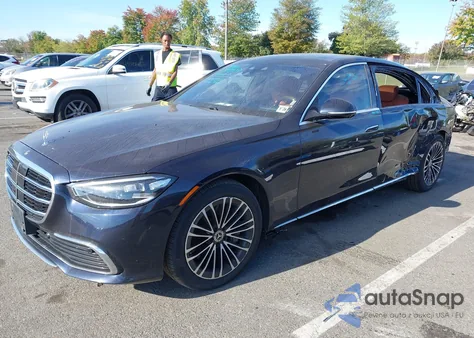 2023 Mercedes-Benz S 500 4Matic z USA, uszkodzony, nr VIN W1K6G6DB0PA218745